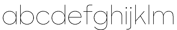 Tofconforto Thin FONT