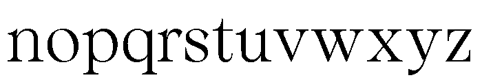 Tofelysian Light Font LOWERCASE