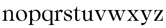 Tofelysian Regular Font LOWERCASE