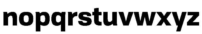 Tofino Black Instance Font LOWERCASE