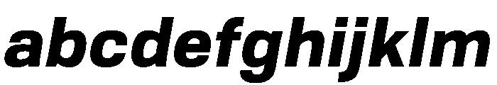 Tofino BlackItalic Instance FONT