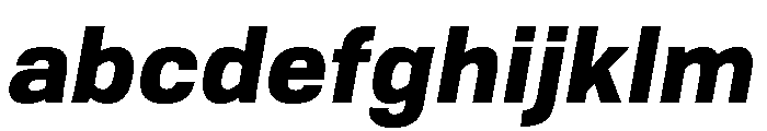 Tofino BlackItalicPersonal FONT