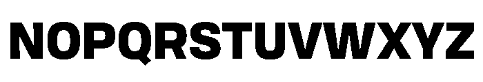 Tofino BlackPersonal Font UPPERCASE