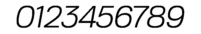 Tofino BookItalic Instance Font OTHER CHARS