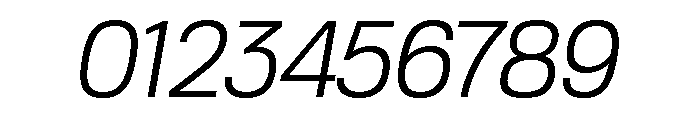 Tofino BookItalicPersonal Font OTHER CHARS
