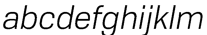 Tofino BookItalicPersonal FONT