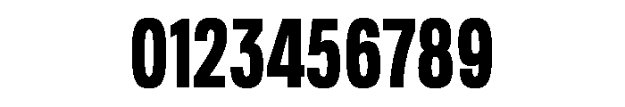 Tofino CondBold Instance Font OTHER CHARS
