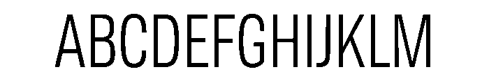 Tofino CondBook Instance Font UPPERCASE