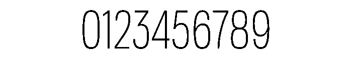 Tofino CondLight Instance Font OTHER CHARS