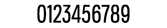 Tofino CondRegular Instance Font OTHER CHARS