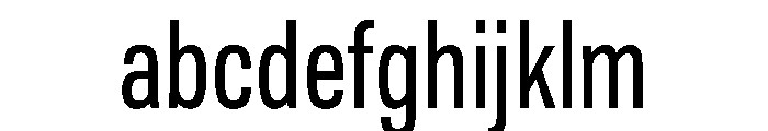 Tofino CondRegular Instance FONT