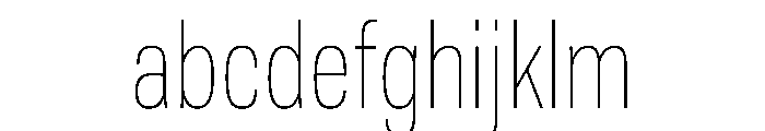Tofino CondThin Instance FONT