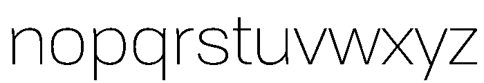 Tofino Light Instance Font LOWERCASE