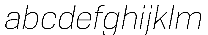 Tofino LightItalicPersonal FONT