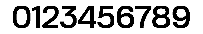 Tofino Medium Instance Font OTHER CHARS