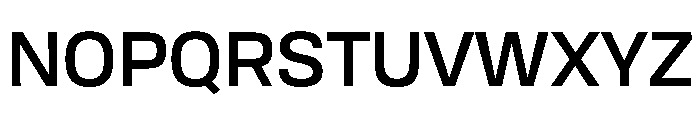 Tofino Medium Instance Font UPPERCASE