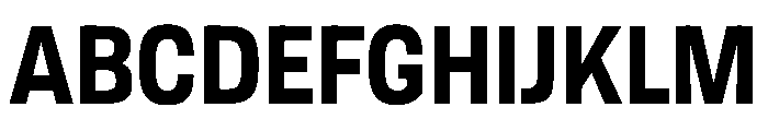 Tofino NarrowBold Instance Font UPPERCASE