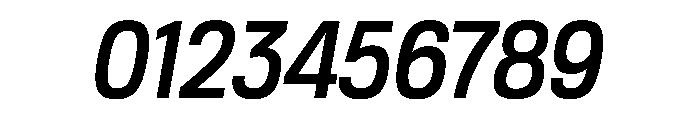 Tofino NarrowMediumItalic Instance Font OTHER CHARS