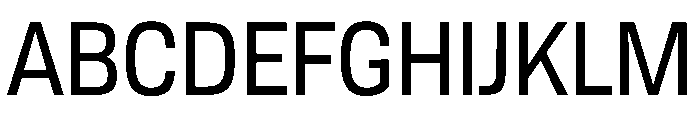 Tofino NarrowRegular Instance Font UPPERCASE