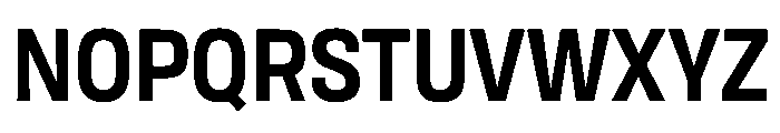 Tofino NarrowSemibold Instance Font UPPERCASE