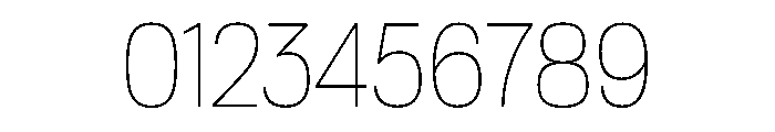 Tofino NarrowThin Instance Font OTHER CHARS