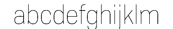 Tofino NarrowThin Instance FONT