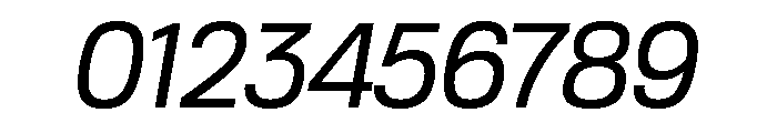 Tofino RegularItalicPersonal Font OTHER CHARS