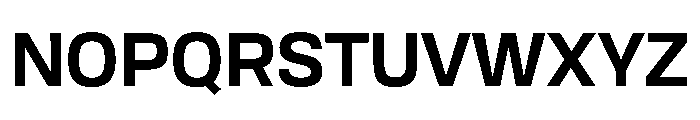 Tofino Semibold Instance Font UPPERCASE