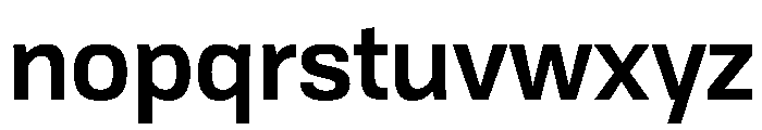 Tofino Semibold Font LOWERCASE