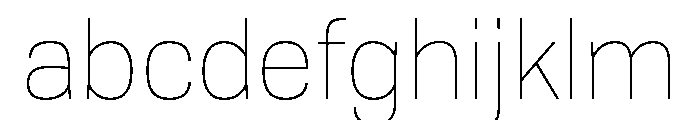 Tofino ThinPersonal FONT