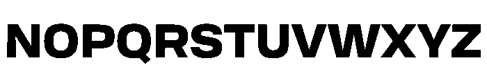 Tofino WideBlack Instance Font UPPERCASE