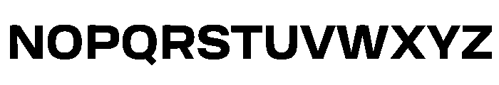 Tofino WideBold Instance Font UPPERCASE