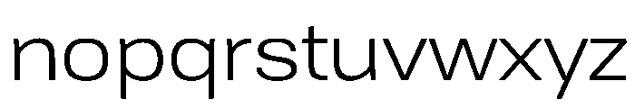 Tofino WideBook Instance Font LOWERCASE