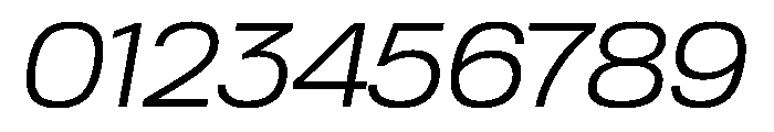 Tofino WideBookItalic Instance Font OTHER CHARS