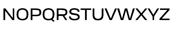 Tofino WideRegular Instance Font UPPERCASE