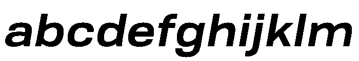 Tofino WideSemiboldItalic Instance FONT