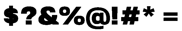 Tofino WideUltra Instance Font OTHER CHARS
