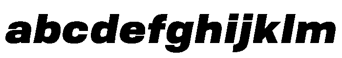 Tofino WideUltraItalic Instance FONT