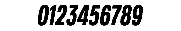TofinoCond BoldItalicPersonal Font OTHER CHARS