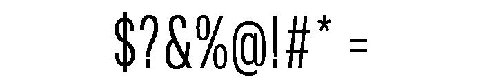 TofinoCond BookPersonal Font OTHER CHARS