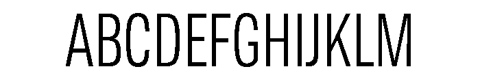TofinoCond BookPersonal Font UPPERCASE
