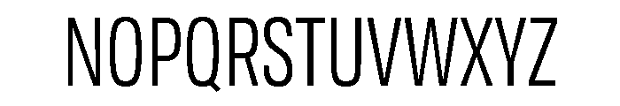 TofinoCond BookPersonal Font UPPERCASE