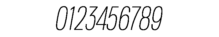 TofinoCond LightItalicPersonal Font OTHER CHARS