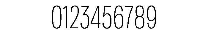 TofinoCond LightPersonal Font OTHER CHARS