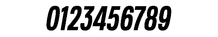 TofinoCond SemiboldItalicPersonal Font OTHER CHARS