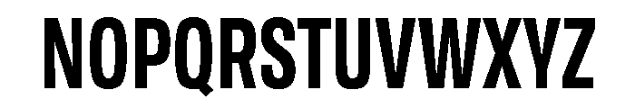 TofinoCond SemiboldPersonal Font UPPERCASE