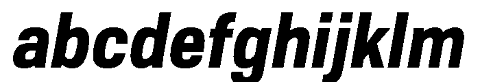 TofinoNarrow BlackItalicPersonal FONT