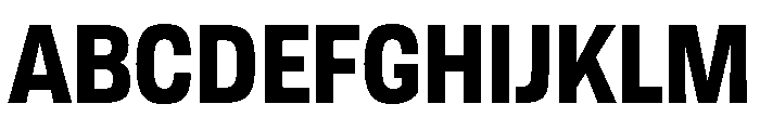 TofinoNarrow BlackPersonal Font UPPERCASE