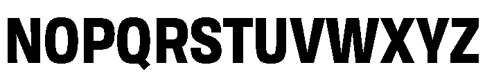 TofinoNarrow BlackPersonal Font UPPERCASE