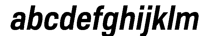 TofinoNarrow BoldItalicPersonal FONT